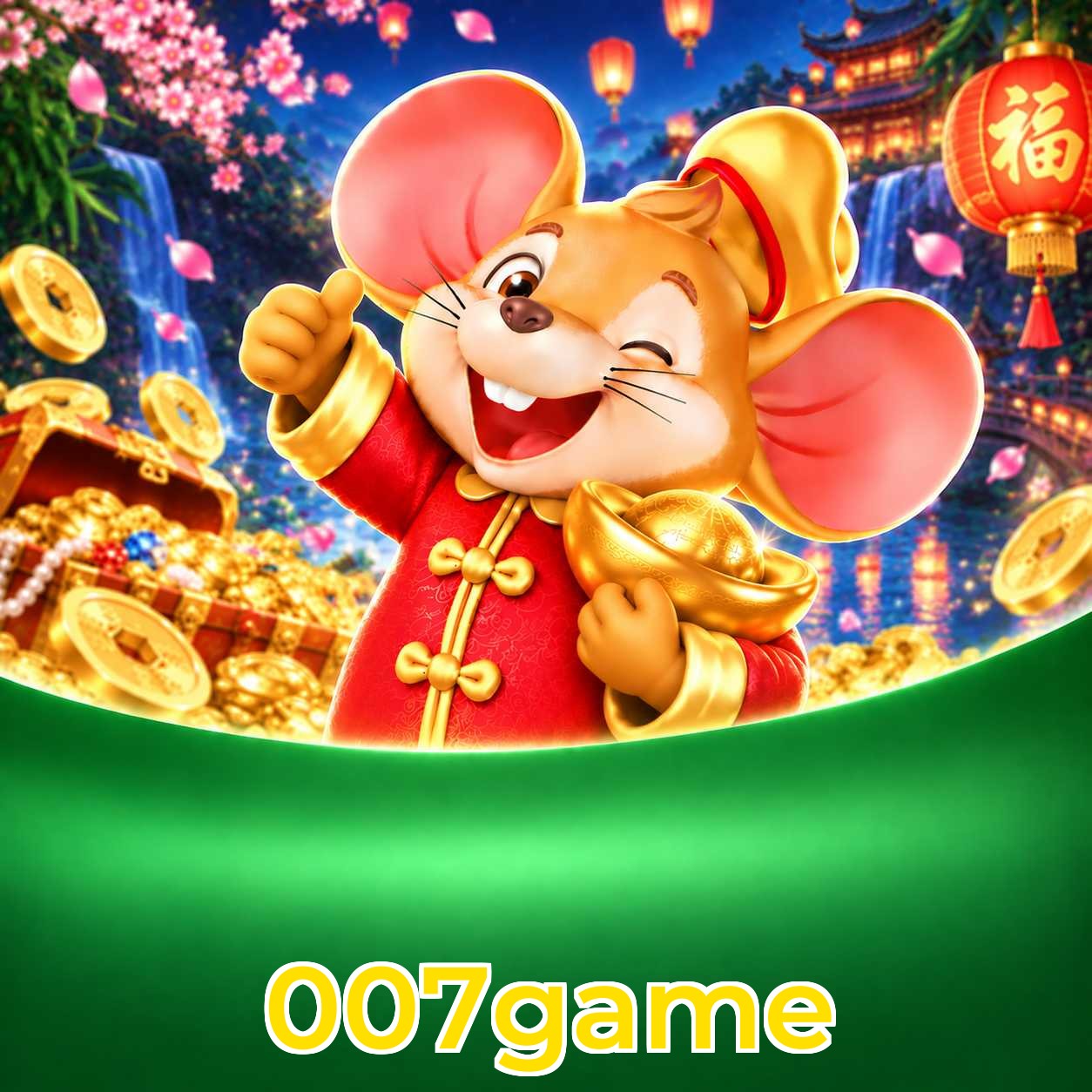 Pacote de bônus de boas-vindas da 007game com rollover transparente